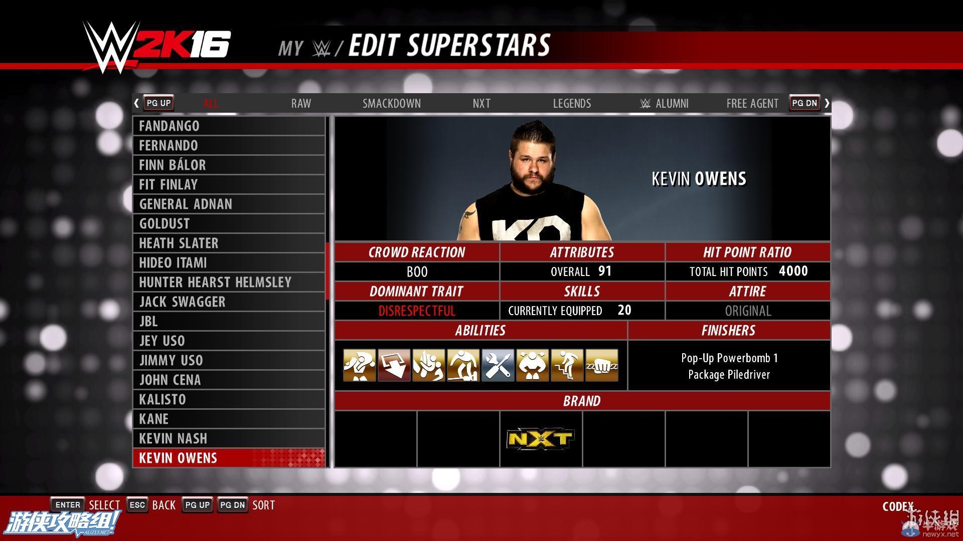 《WWE 2K16》PC版圖文教程攻略