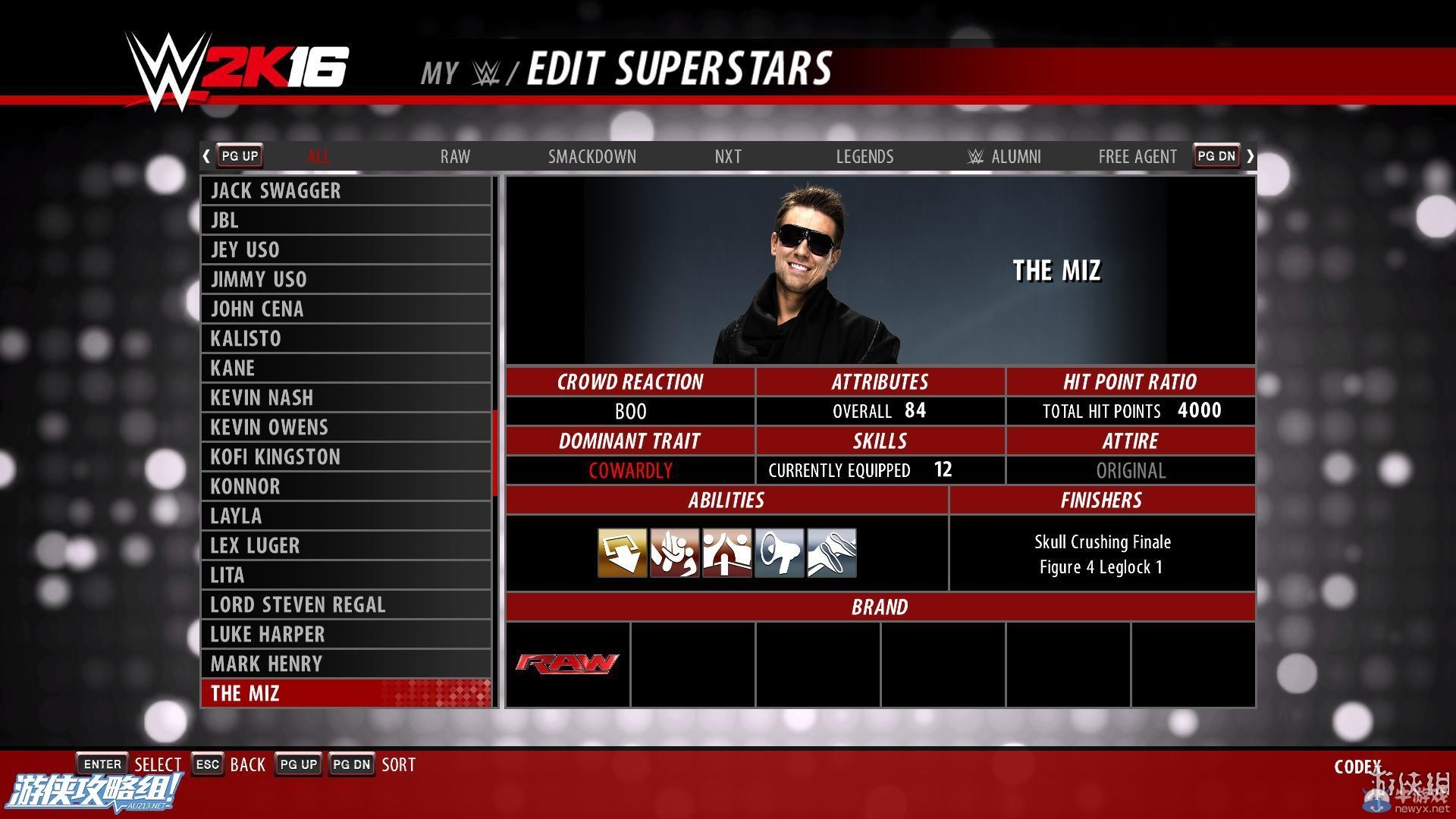 《WWE 2K16》PC版圖文教程攻略