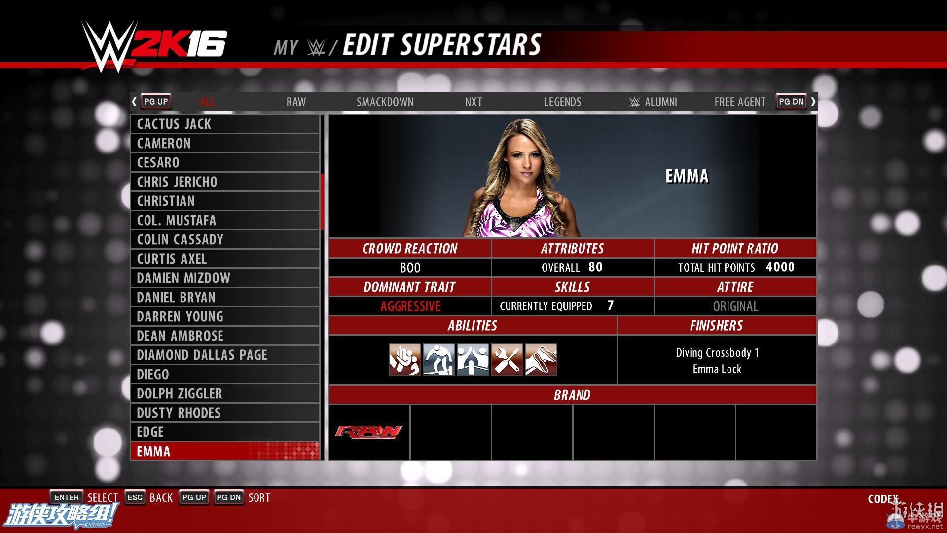 《WWE 2K16》PC版圖文教程攻略