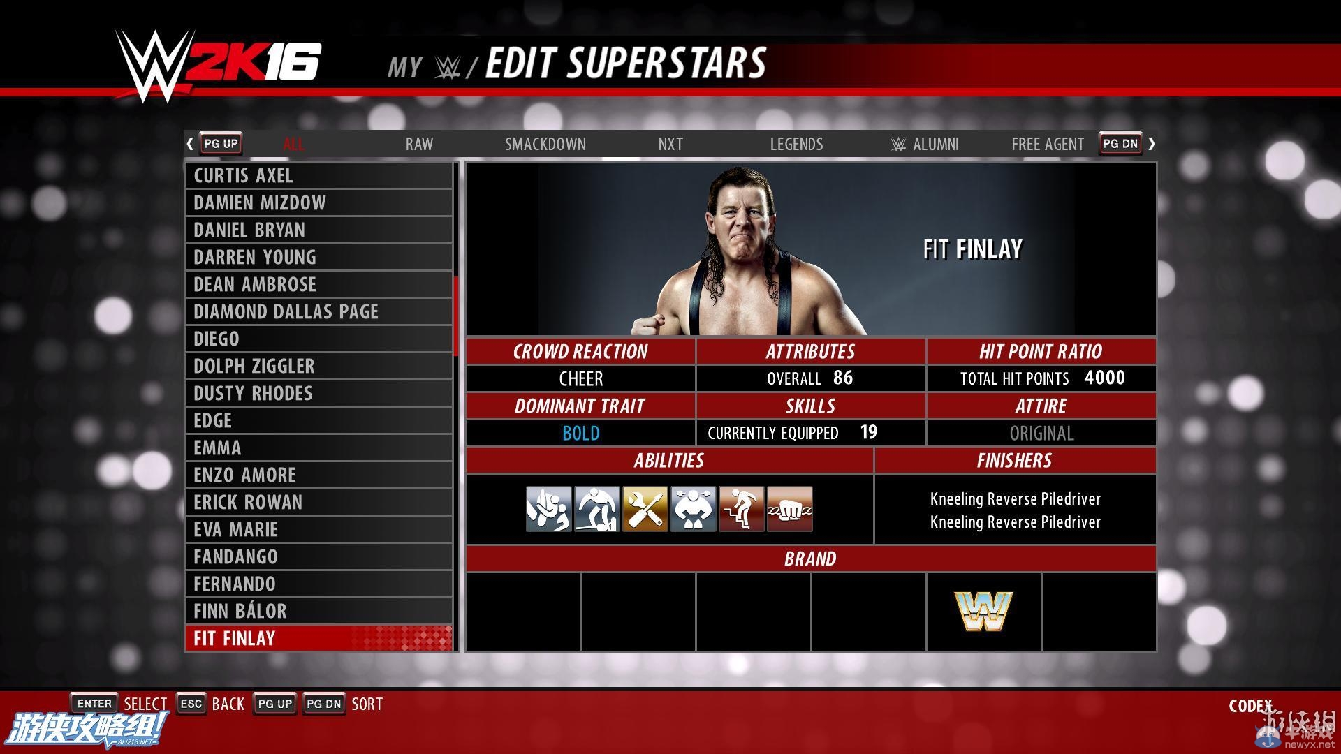 《WWE 2K16》PC版圖文教程攻略