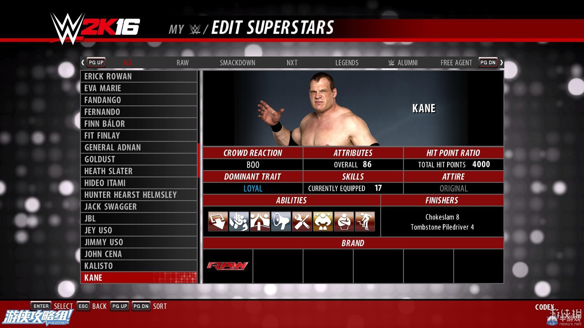 《WWE 2K16》PC版圖文教程攻略