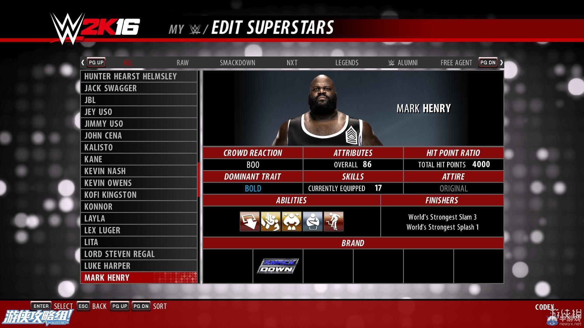 《WWE 2K16》PC版圖文教程攻略