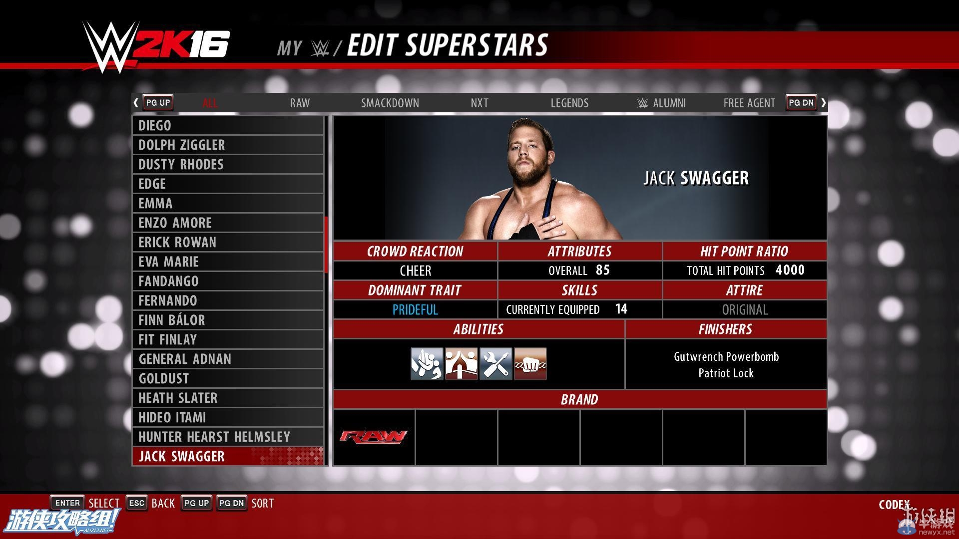 《WWE 2K16》PC版圖文教程攻略