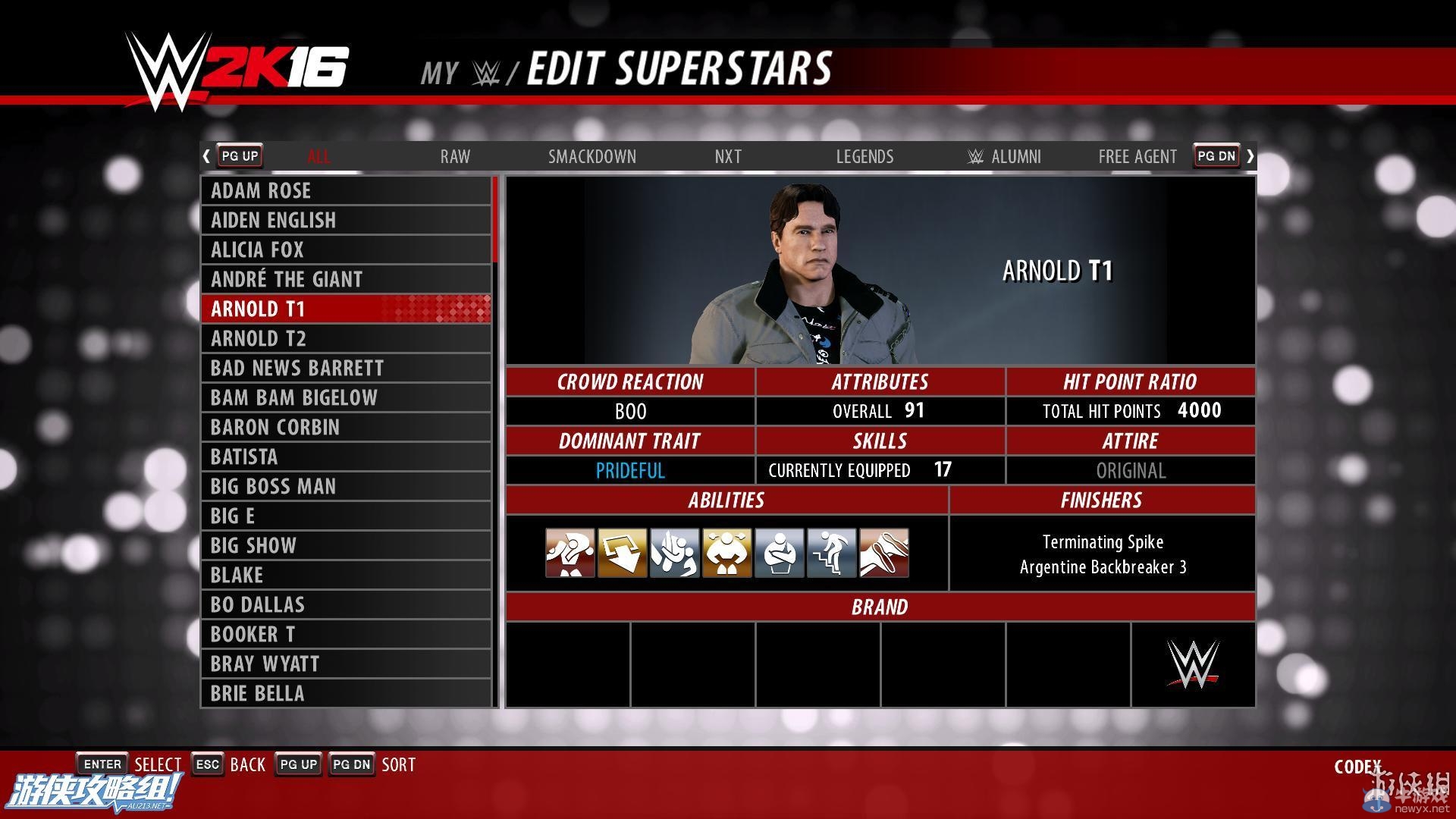 《WWE 2K16》PC版圖文教程攻略