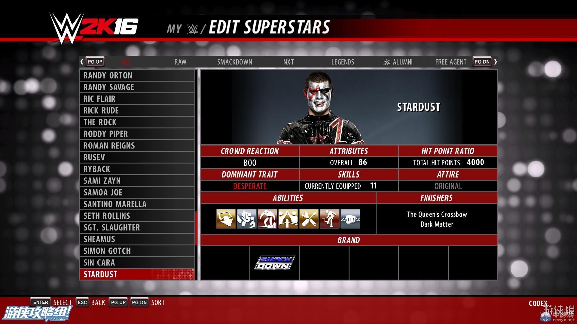 《WWE 2K16》PC版圖文教程攻略