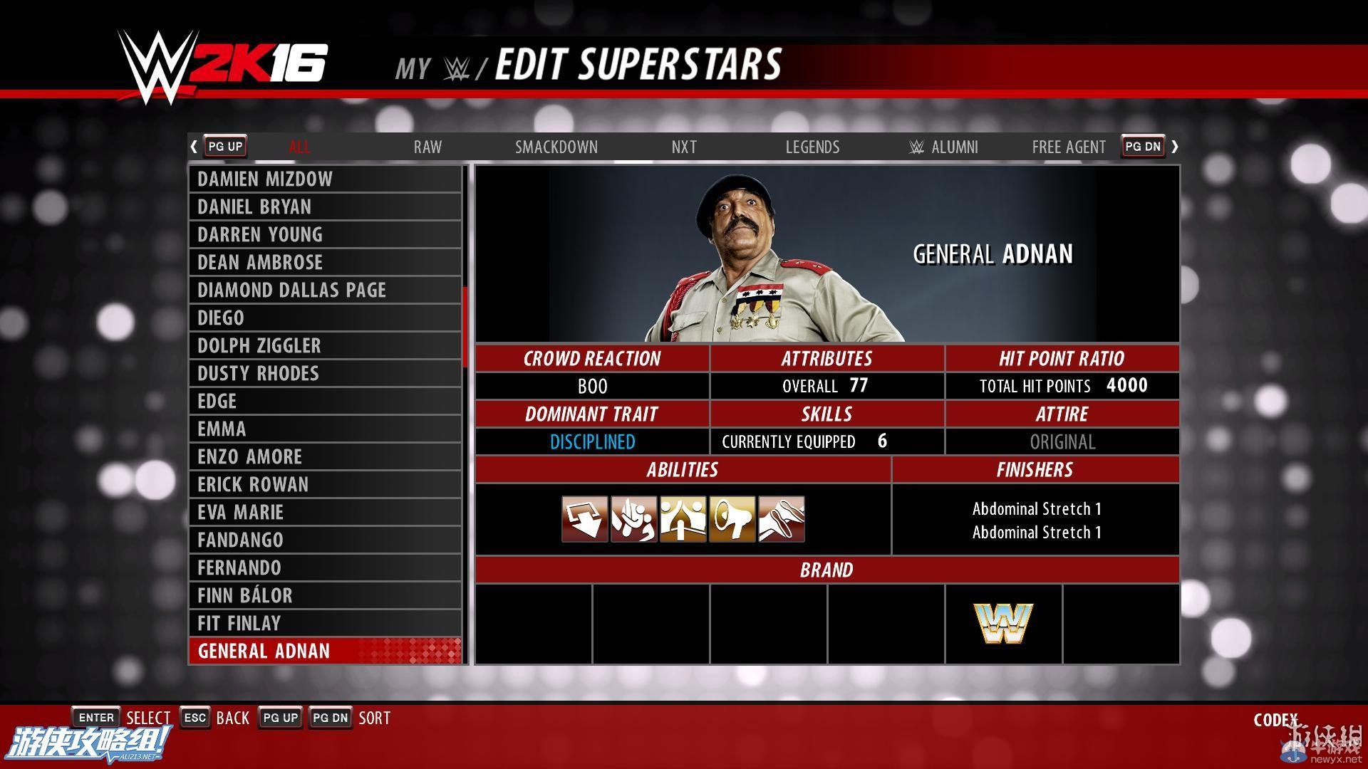 《WWE 2K16》PC版圖文教程攻略