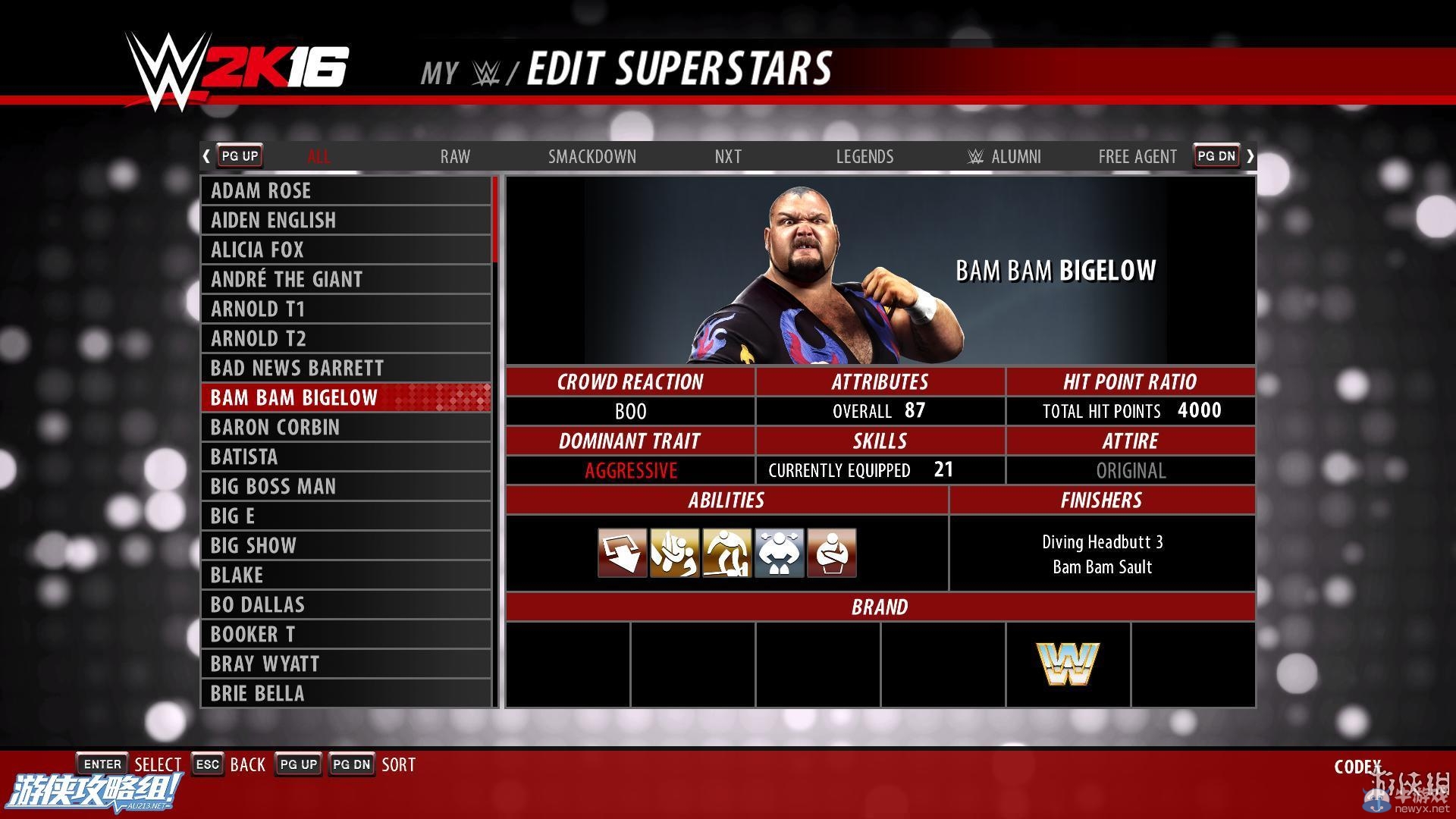 《WWE 2K16》PC版圖文教程攻略