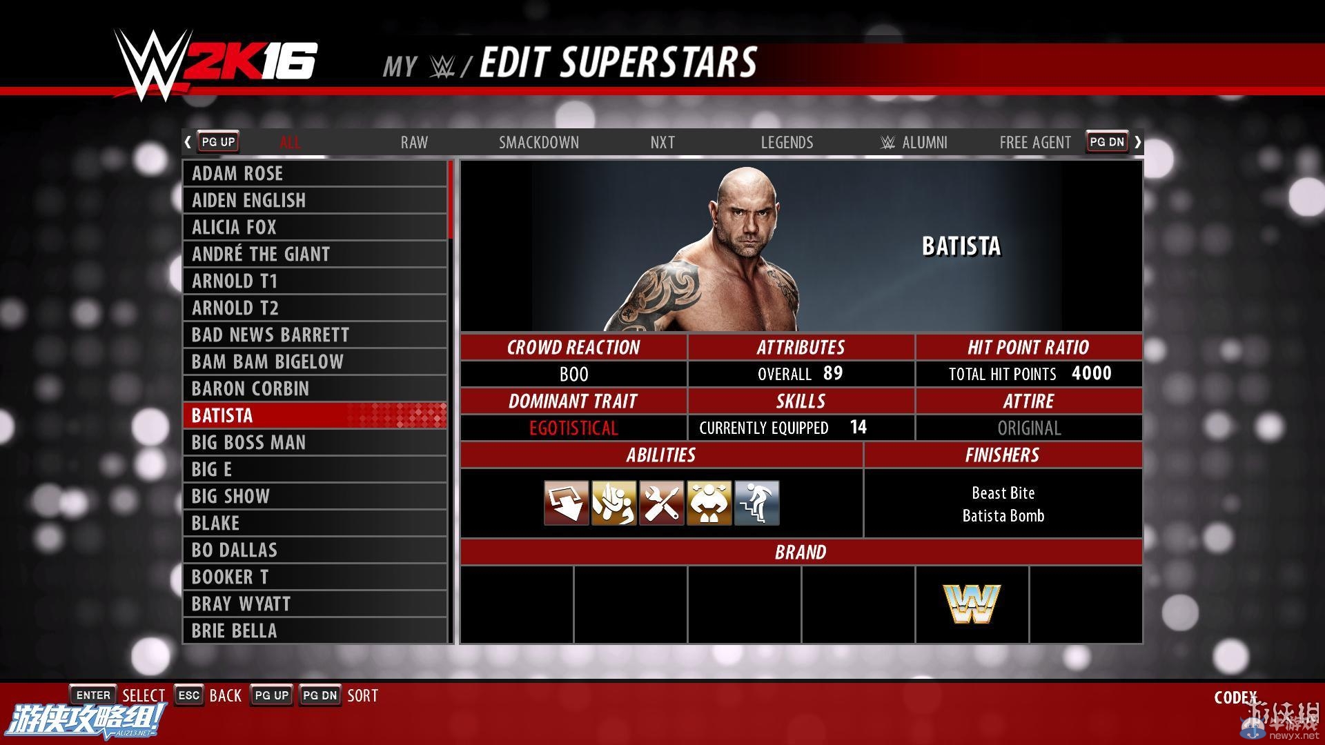 《WWE 2K16》PC版圖文教程攻略