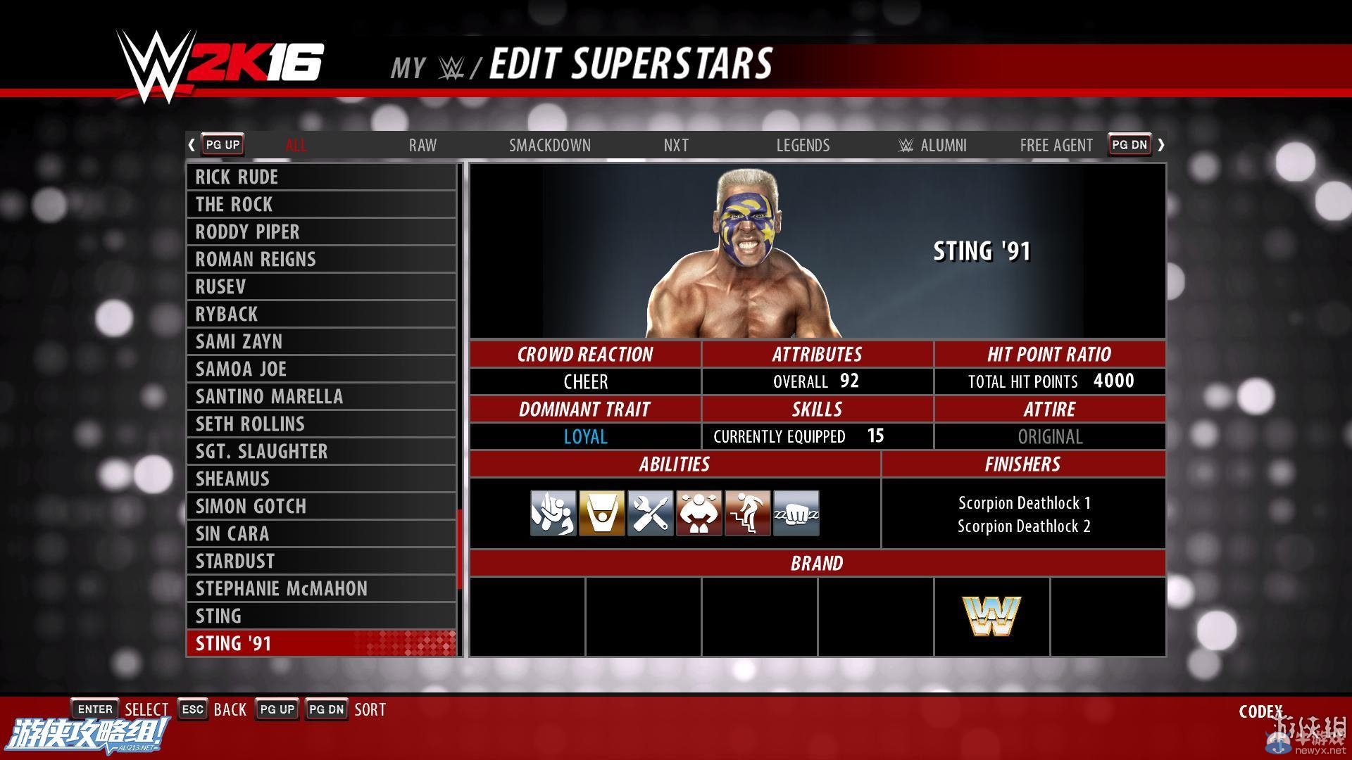 《WWE 2K16》PC版圖文教程攻略