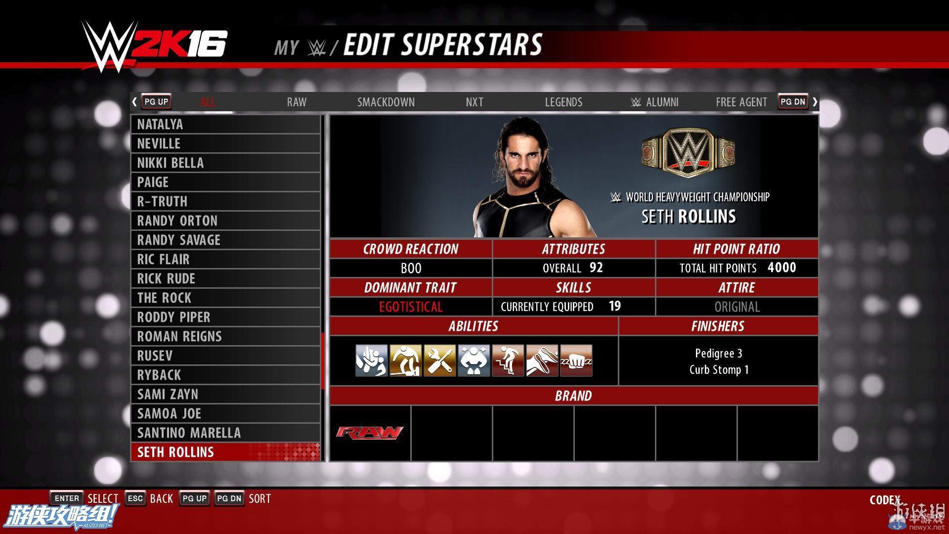 《WWE 2K16》PC版圖文教程攻略