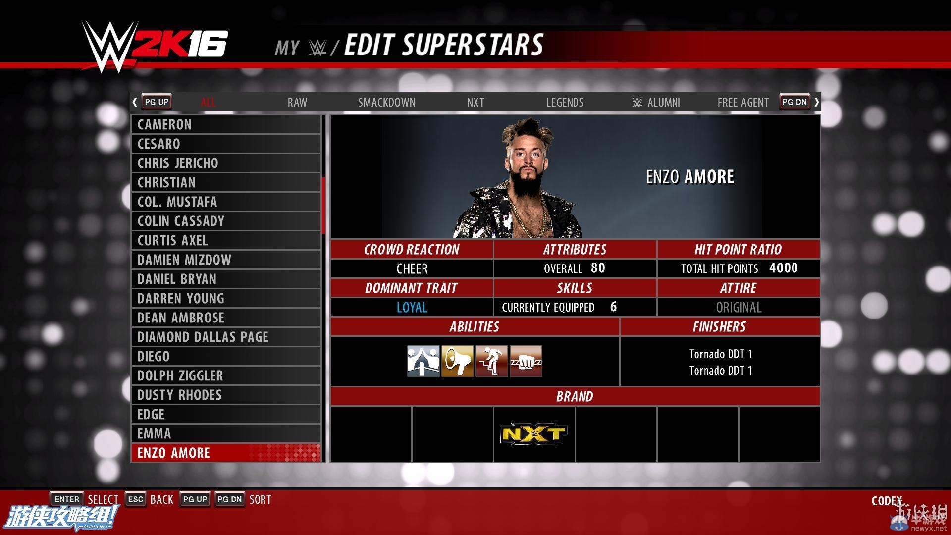 《WWE 2K16》PC版圖文教程攻略