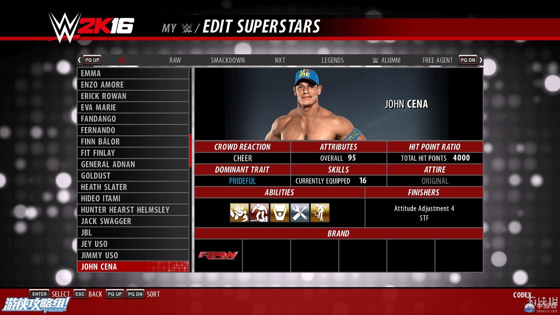 《WWE 2K16》PC版圖文教程攻略