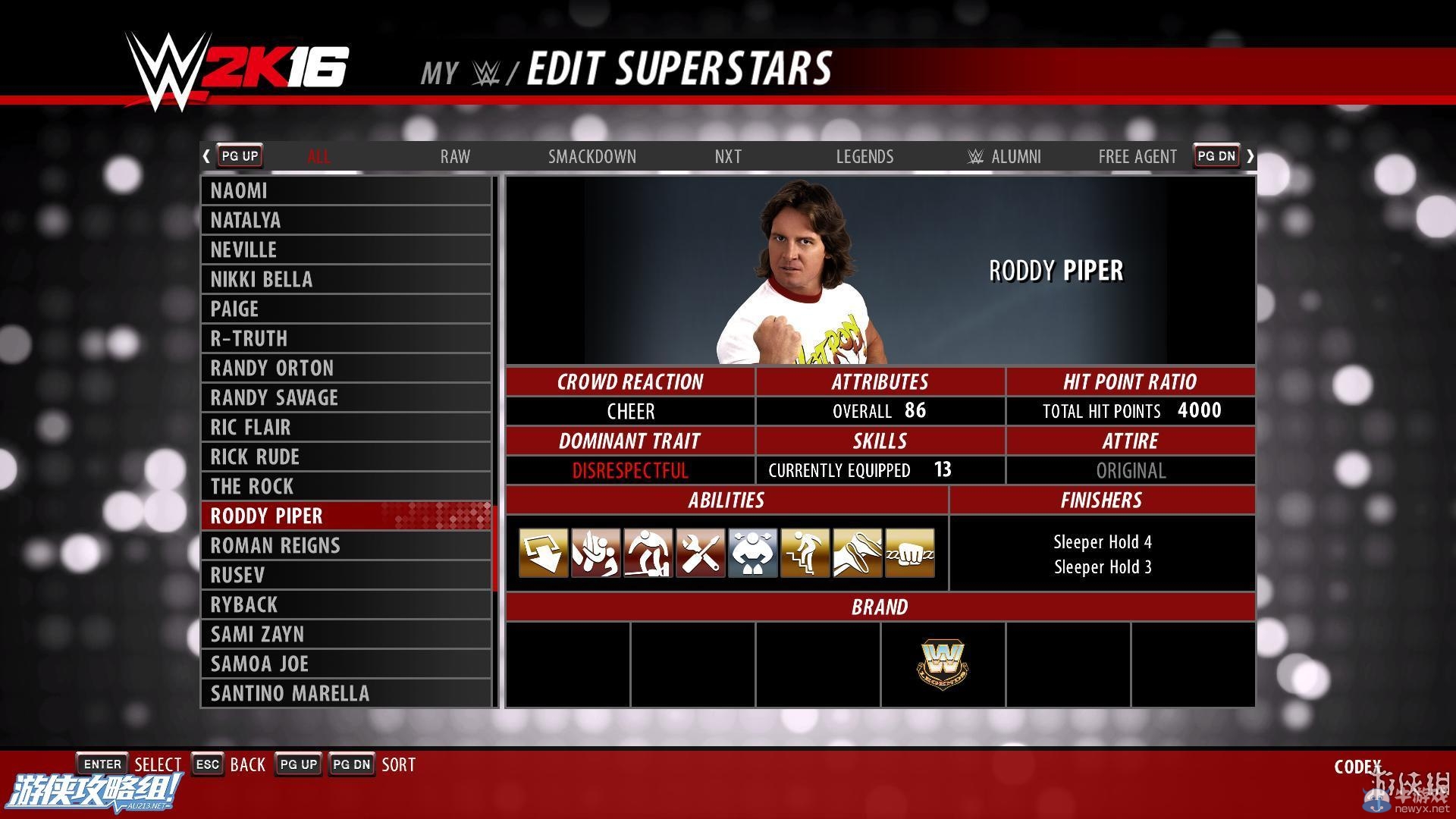 《WWE 2K16》PC版圖文教程攻略