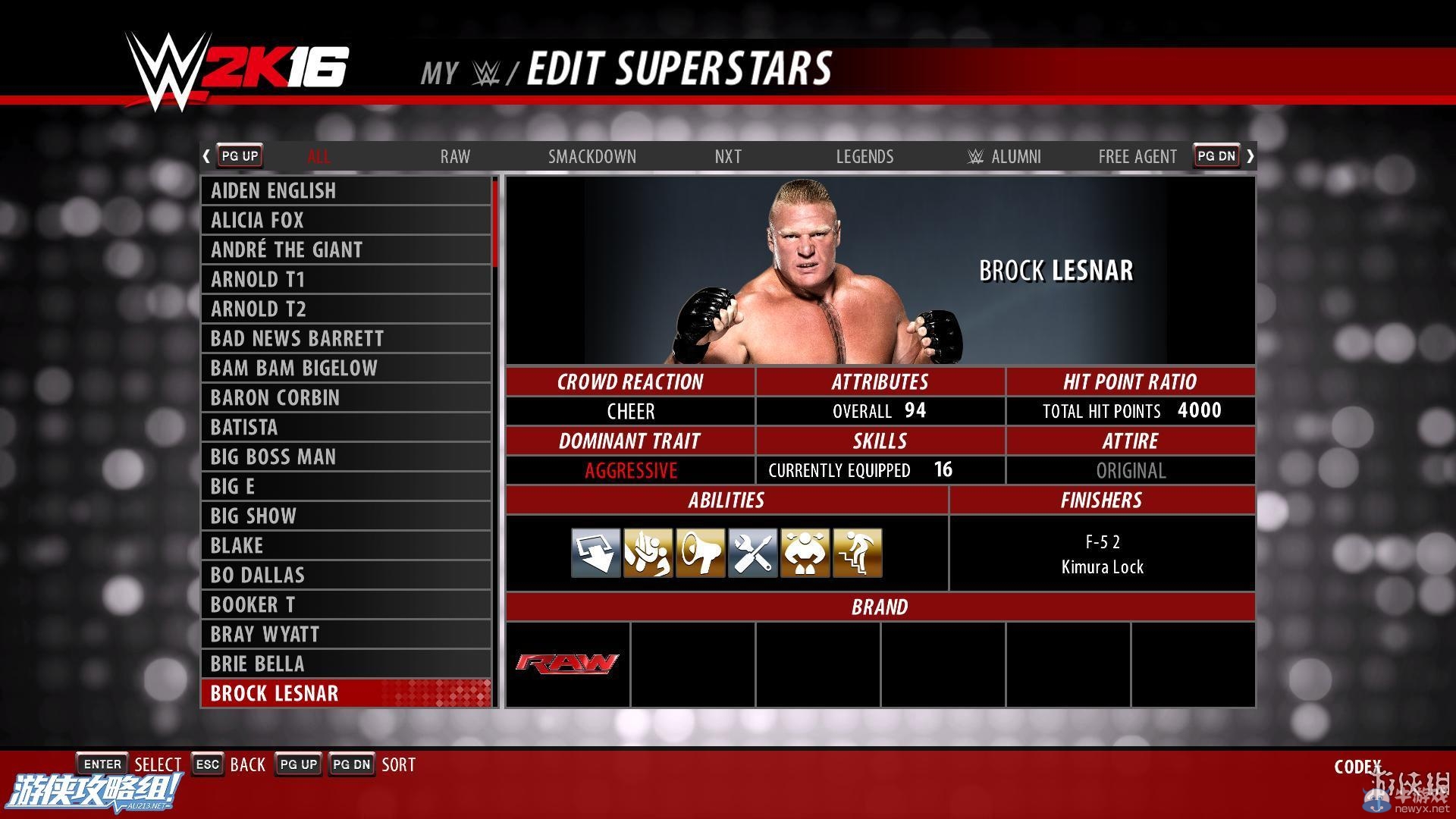 《WWE 2K16》PC版圖文教程攻略