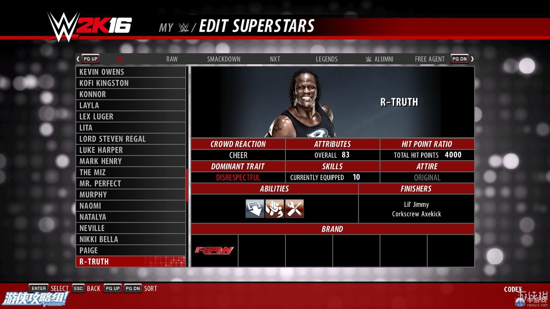 《WWE 2K16》PC版圖文教程攻略