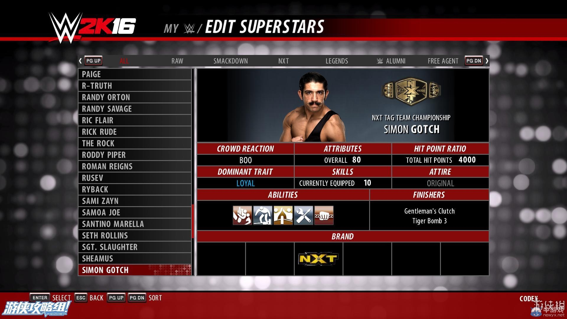 《WWE 2K16》PC版圖文教程攻略