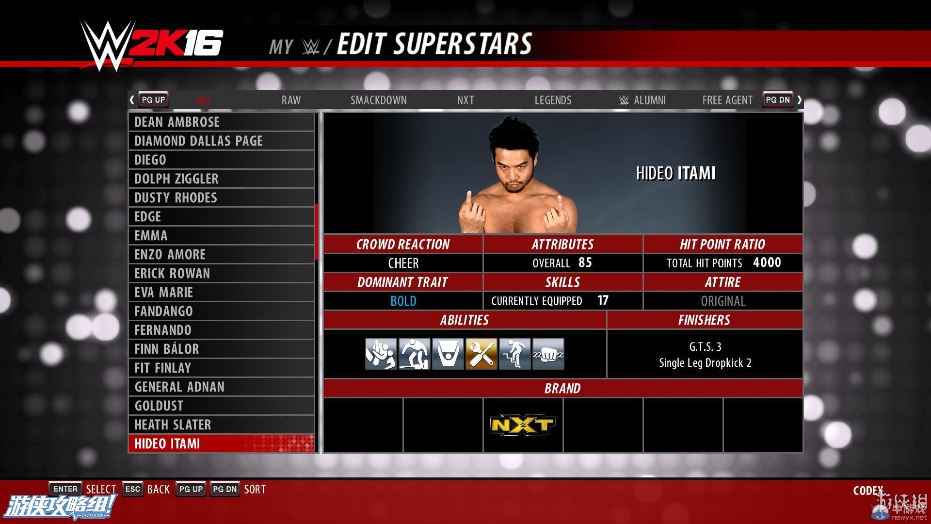 《WWE 2K16》PC版圖文教程攻略