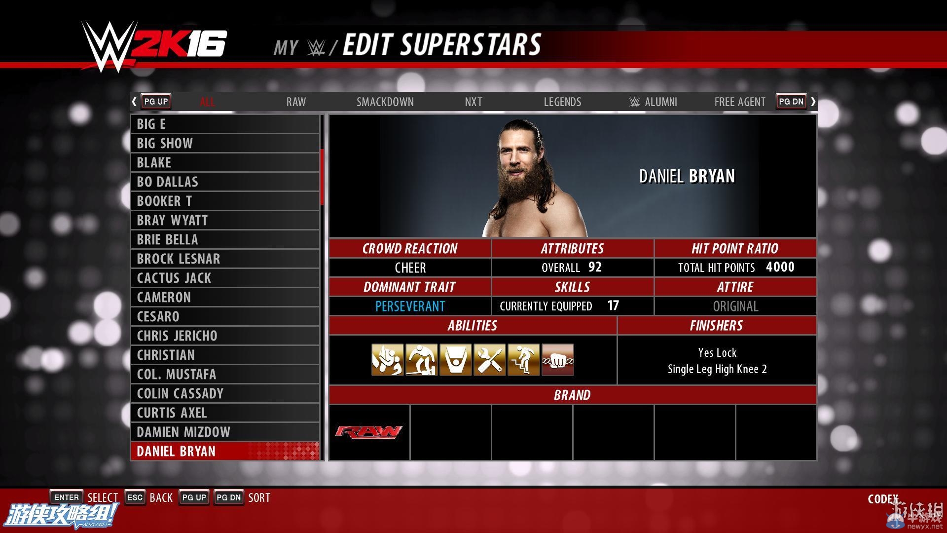 《WWE 2K16》PC版圖文教程攻略