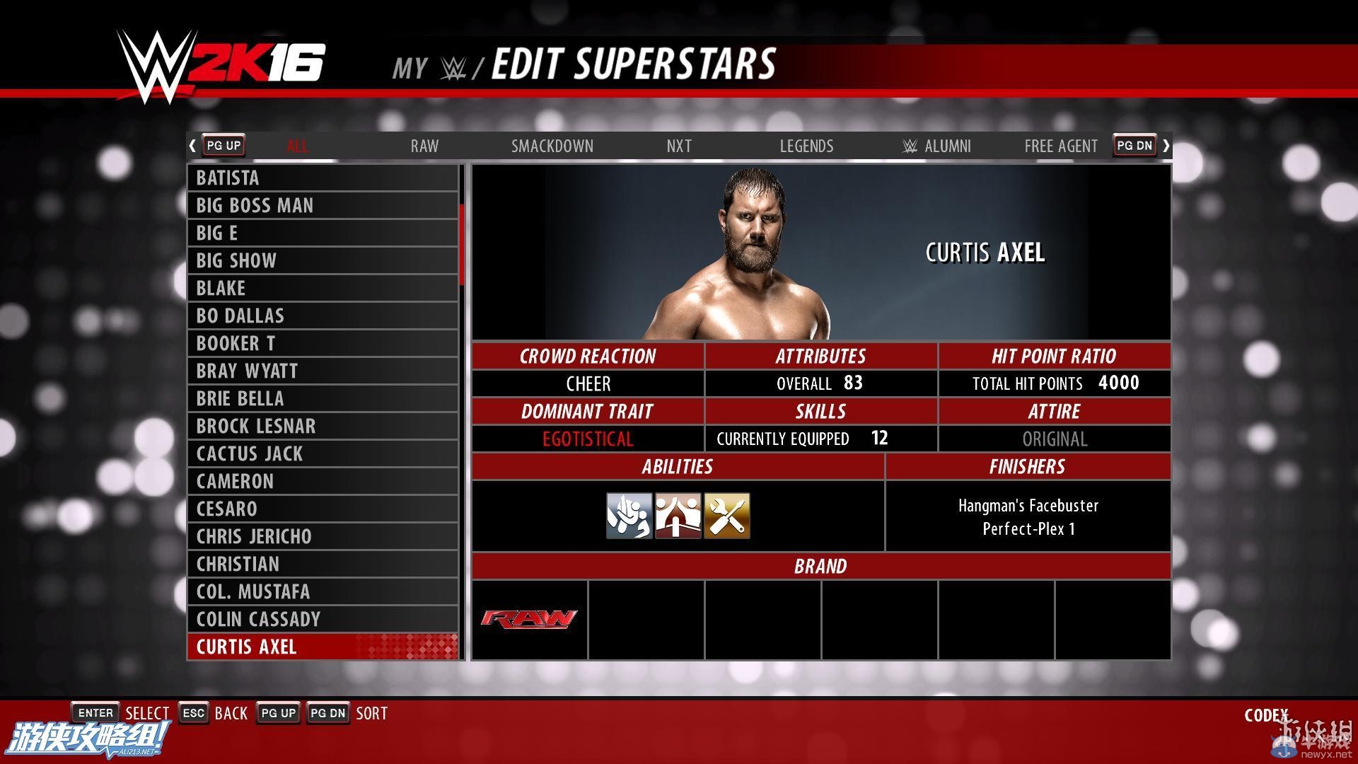 《WWE 2K16》PC版圖文教程攻略