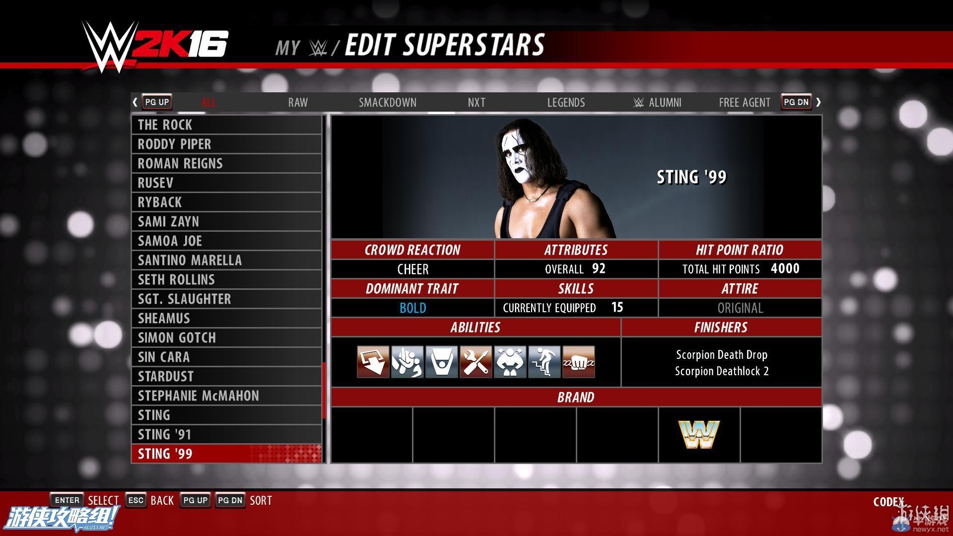 《WWE 2K16》PC版圖文教程攻略