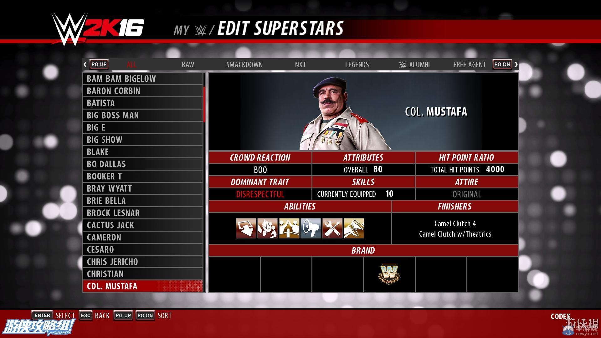 《WWE 2K16》PC版圖文教程攻略