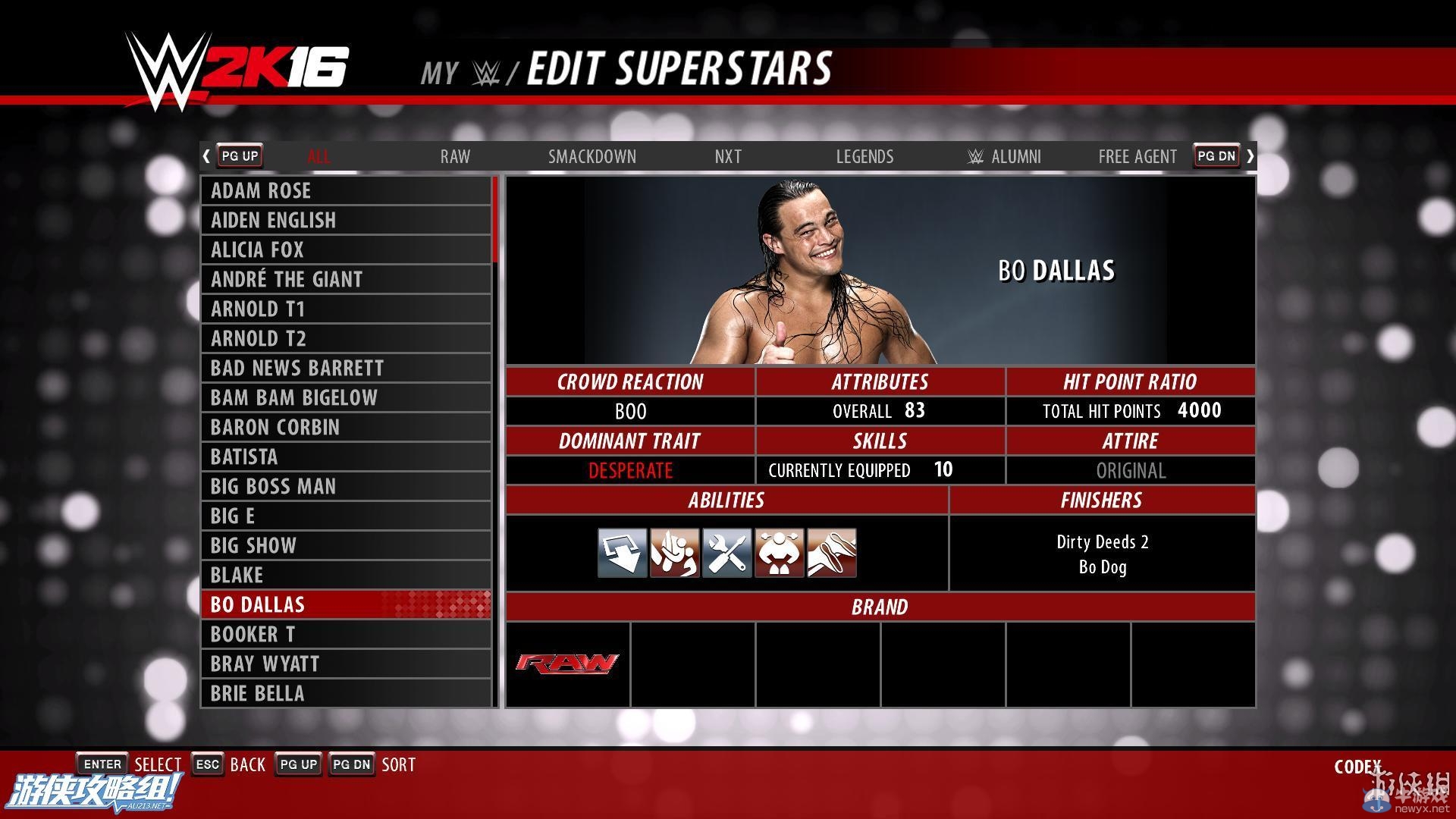 《WWE 2K16》PC版圖文教程攻略