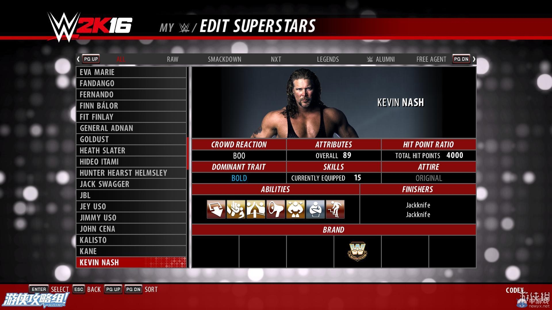 《WWE 2K16》PC版圖文教程攻略