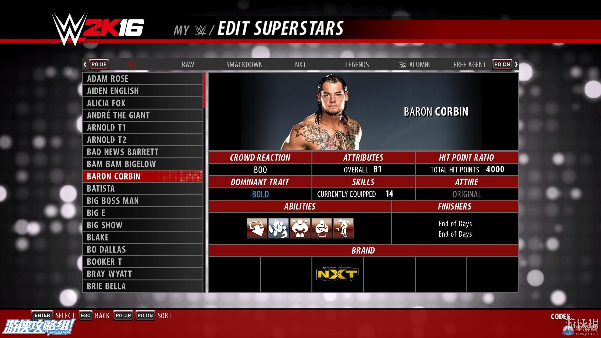 《WWE 2K16》PC版圖文教程攻略