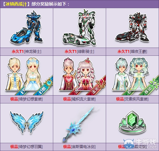 《QQ飛車》冰鎮(zhèn)西瓜汁 最帥氣T1騎士三連發(fā)