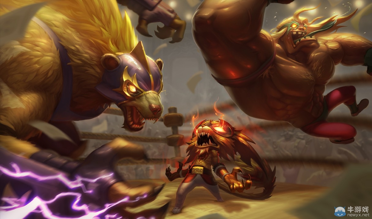 《LOL》擂臺霸主系列皮膚