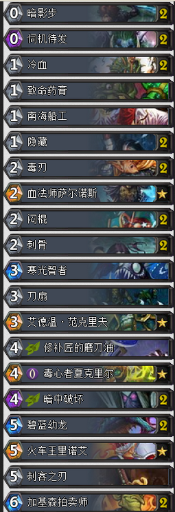 《爐石傳說》太陽井之心卡組推薦