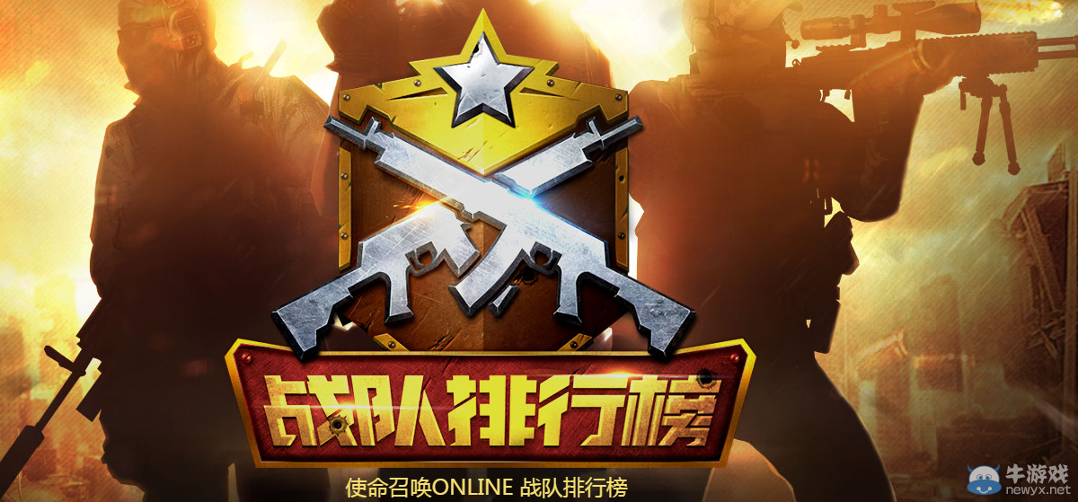 《使命召喚OL》戰隊排行榜