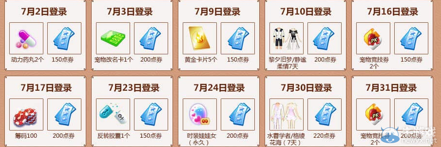 《QQ炫舞》7月手機(jī)專屬回饋介紹
