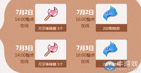 《QQ炫舞》暑期極限回饋 7月回饋第一周獎勵