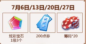 《QQ炫舞》8月每日在線回饋匯總