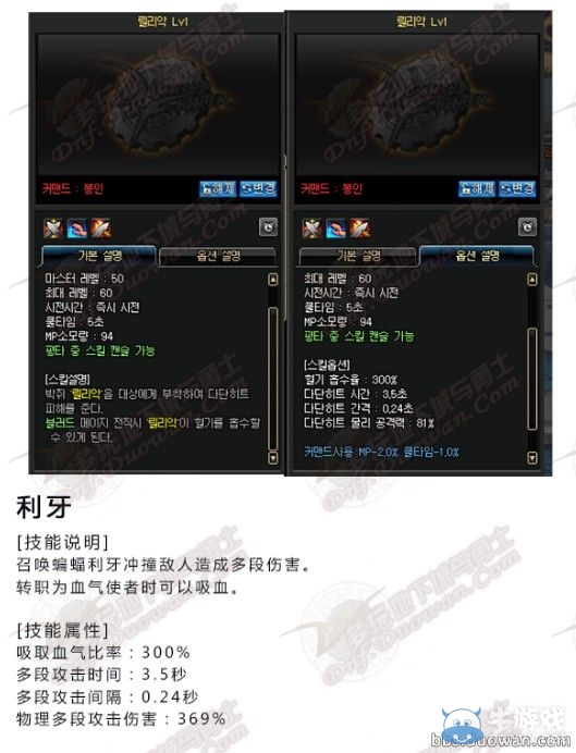 《DNF》血法師技能介紹