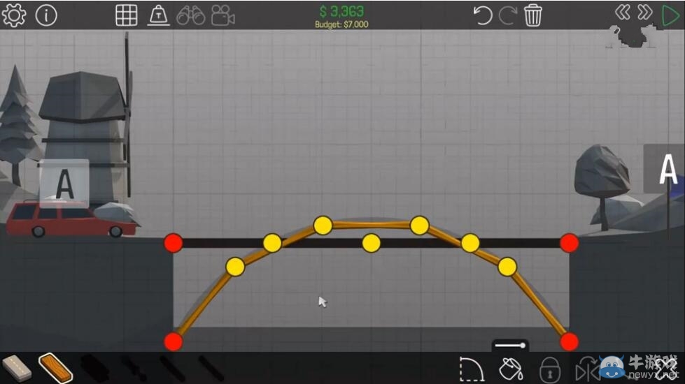 《Poly bridge》第一關(guān)高山牧場圖文攻略
