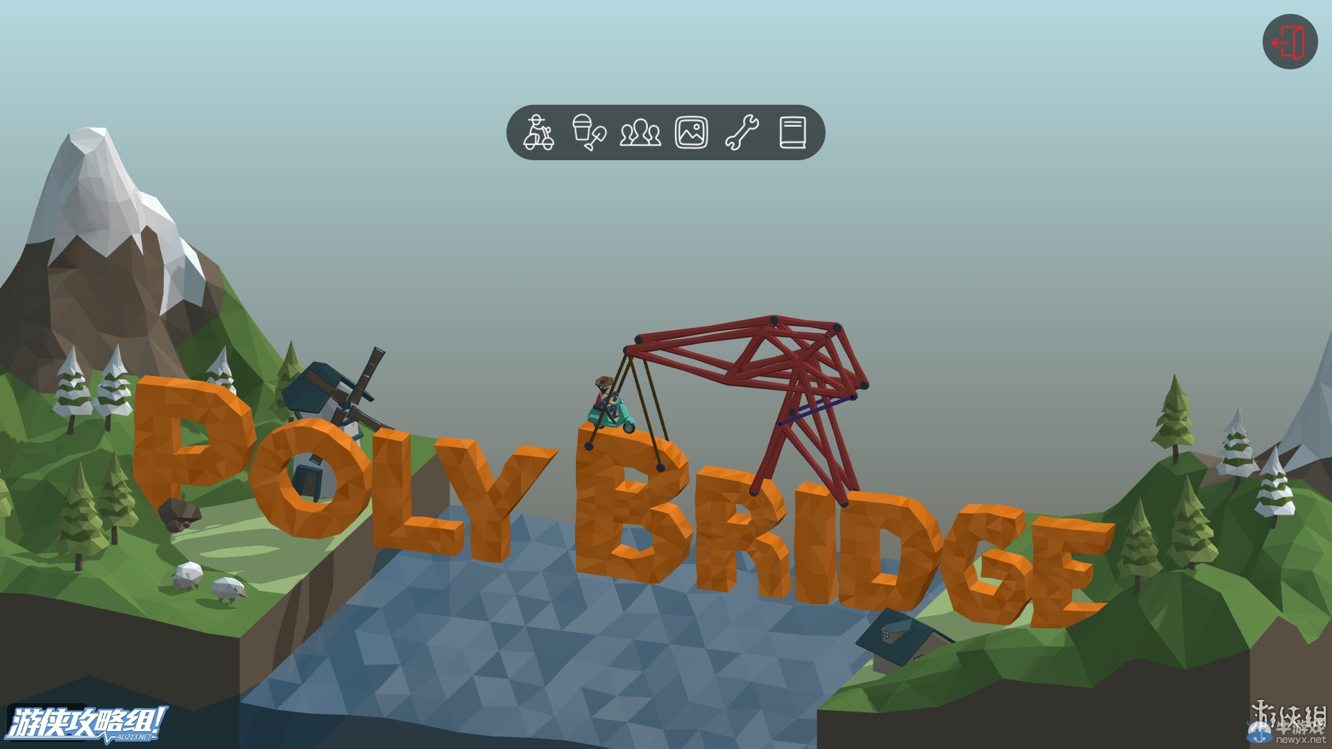 《Poly Bridge》設(shè)計關(guān)卡及游戲性試玩心得