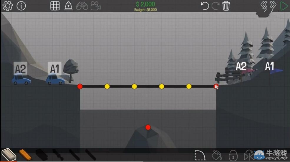 《Poly bridge》第一關(guān)高山牧場圖文攻略