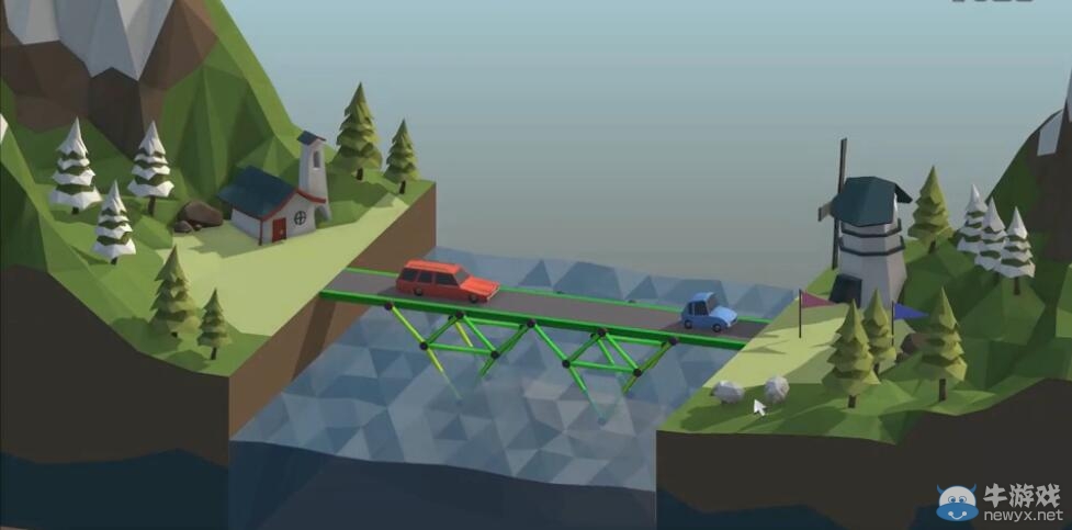 《Poly bridge》第一關(guān)高山牧場(chǎng)圖文攻略