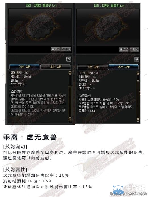 《DNF》次元行者虛空技能介紹