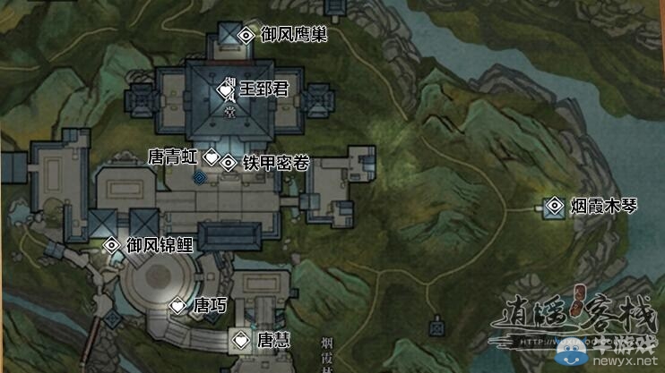 《天涯明月刀》巴蜀畫卷創(chuàng)作坐標(biāo)大全