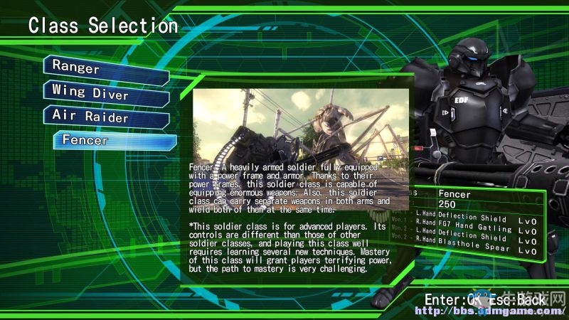 《地球防衛(wèi)軍4.1》全職業(yè)及系統(tǒng)介紹圖文攻略