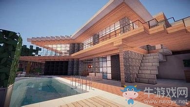 《我的世界》精美別墅建造欣賞
