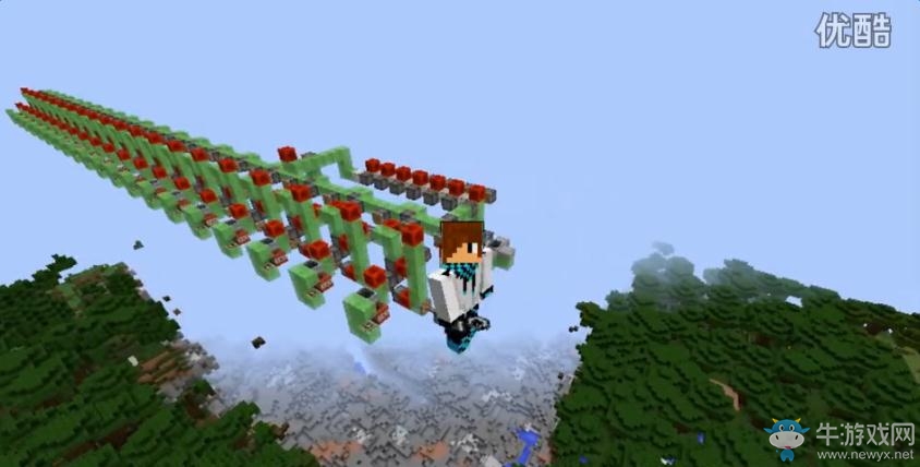 《我的世界》全自動區(qū)塊轟炸機制作教程