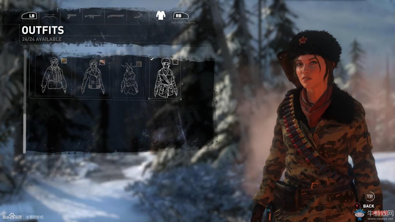 《古墓麗影：崛起》全服裝外觀效果展示