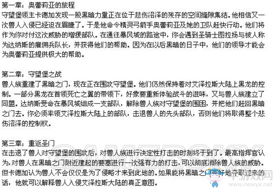 《魔獸爭(zhēng)霸1&2》全戰(zhàn)役劇情整理介紹