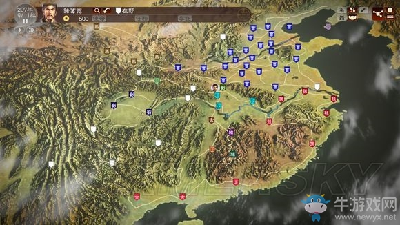 《三國志13》上級難度207三顧茅廬劇本諸葛亮圖文戰(zhàn)報