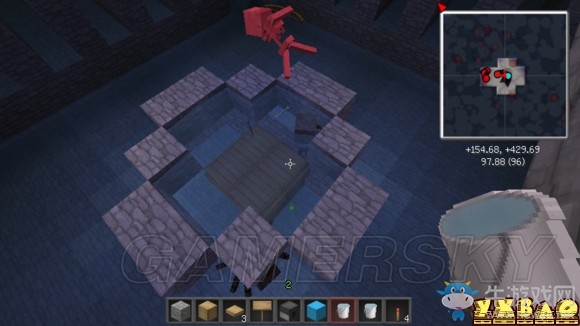 《我的世界》掛機池刷怪塔制作方法教程