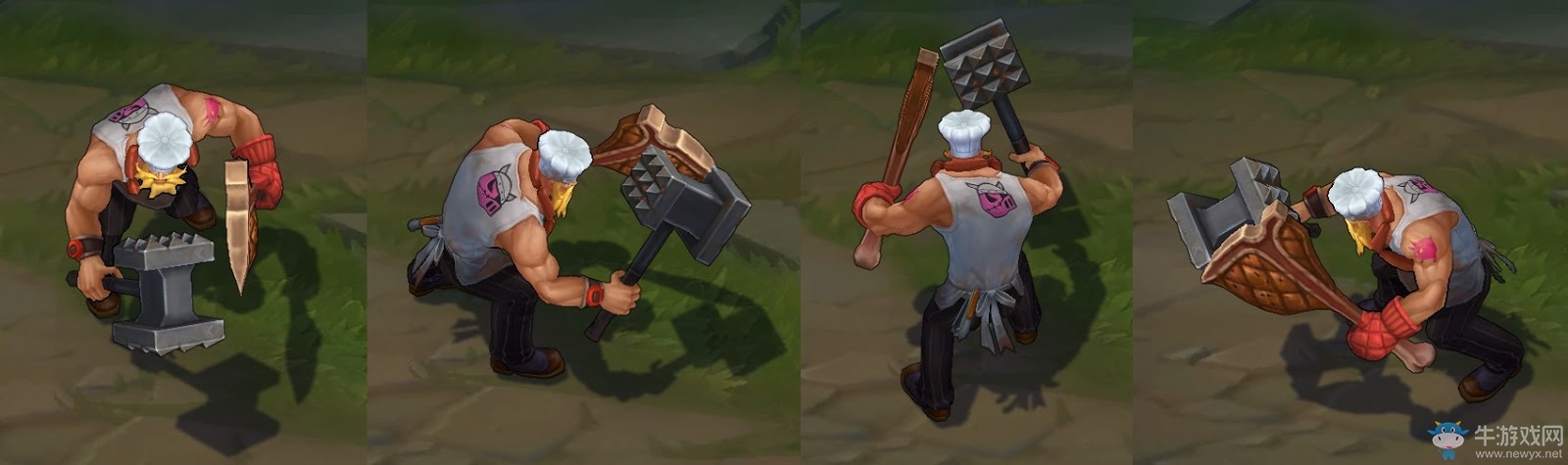 《LOL》美食英雄系列皮膚